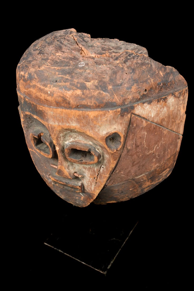 Anthropomorphic mask – Wood – Ngbaka- Ubangi, DR Congo - 6