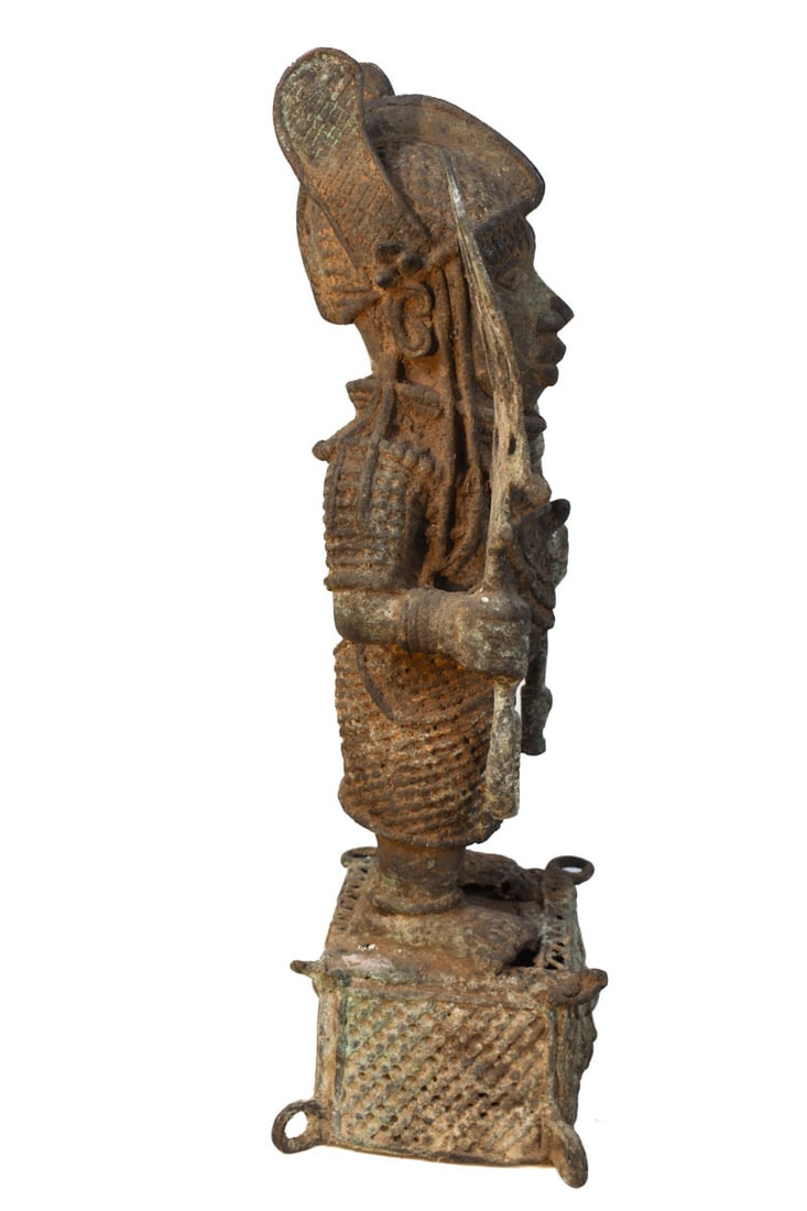 Warrior Figure – Bronze – Edo – Benin - 5