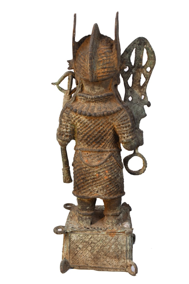Warrior Figure – Bronze – Edo – Benin - 6