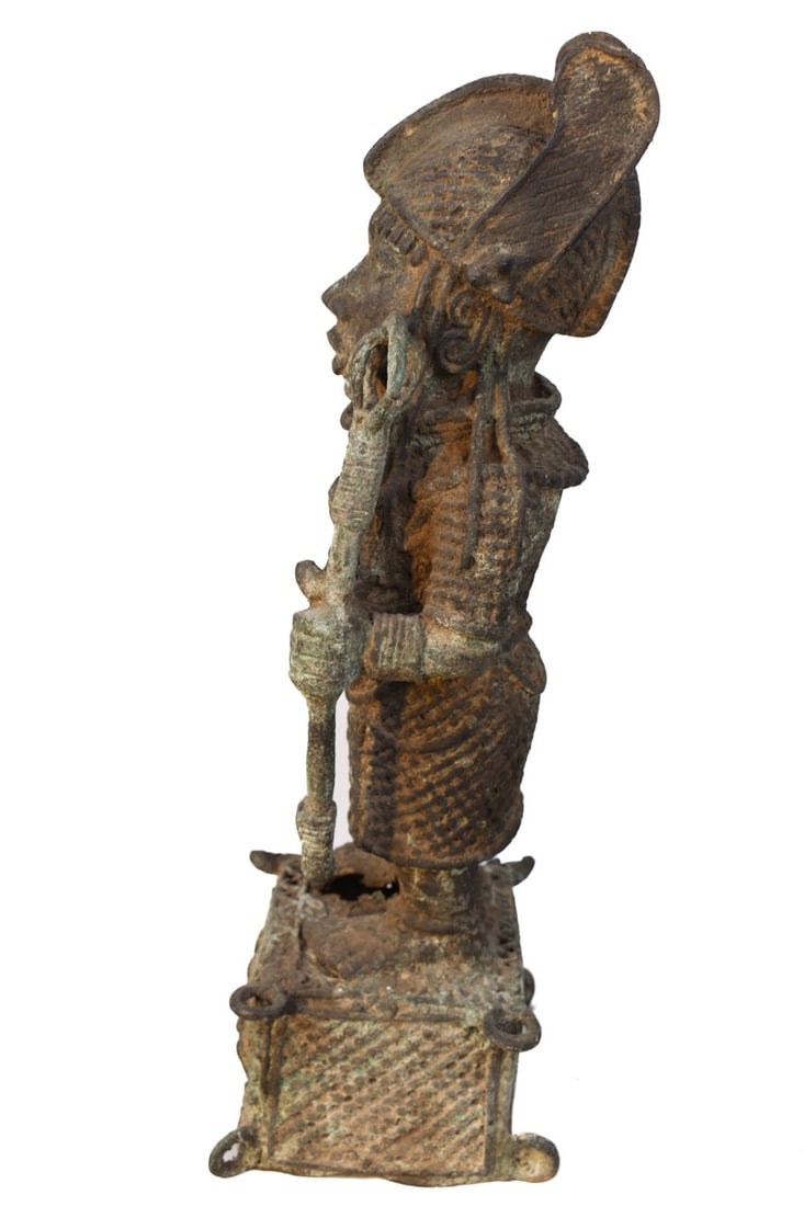 Warrior Figure – Bronze – Edo – Benin - 7