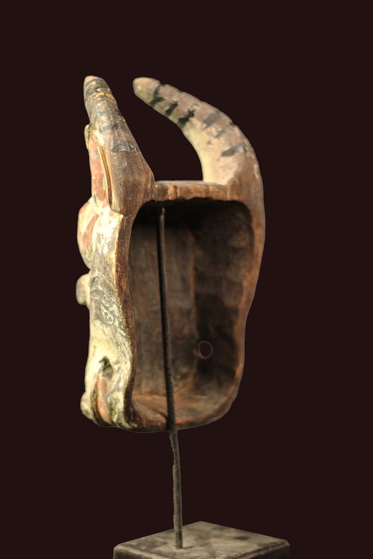 Bull mask – Wood – India - 7
