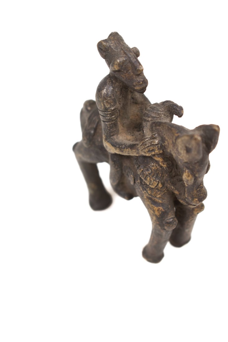 Equestrian Figure – Bronze – Dogon – Mali - 3