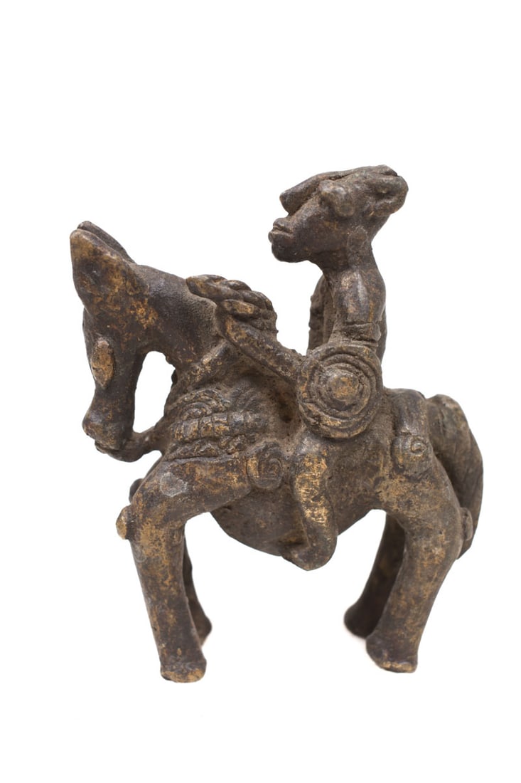 Equestrian Figure – Bronze – Dogon – Mali - 6