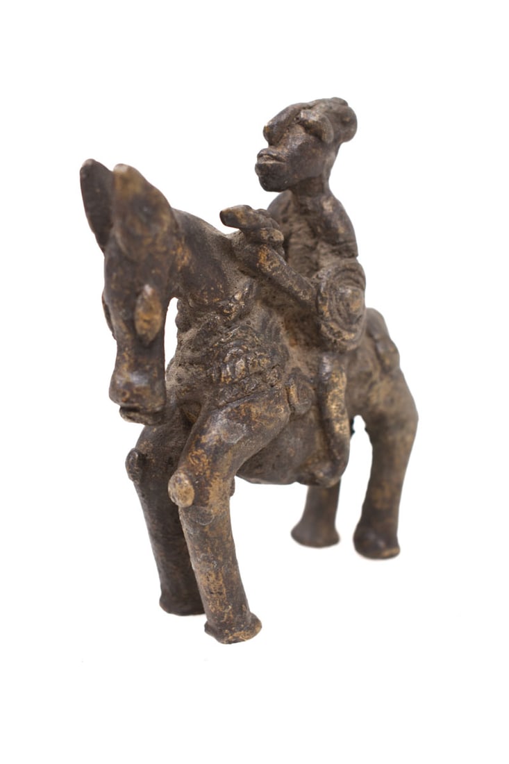 Equestrian Figure – Bronze – Dogon – Mali - 7