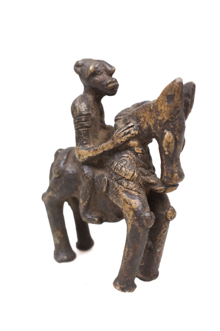 Equestrian Figure – Bronze – Dogon – Mali - 8