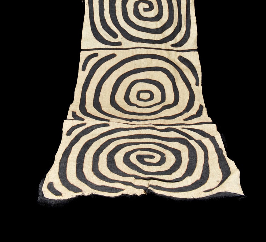 Textile – Cloth – Shoowa-Kuba – DR Congo 380 cm - 2
