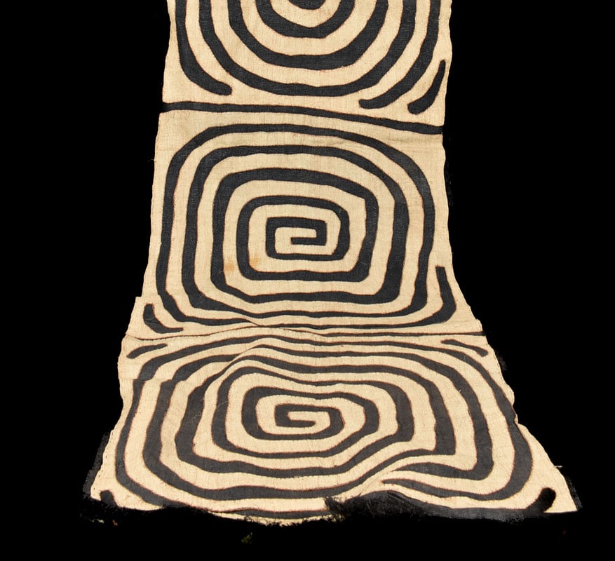 Textile – Cloth – Shoowa-Kuba – DR Congo 380 cm - 5