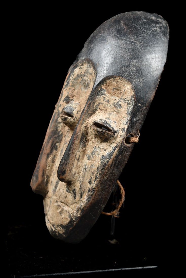 Triple face mask – Lengola – Wood – Congo - 6