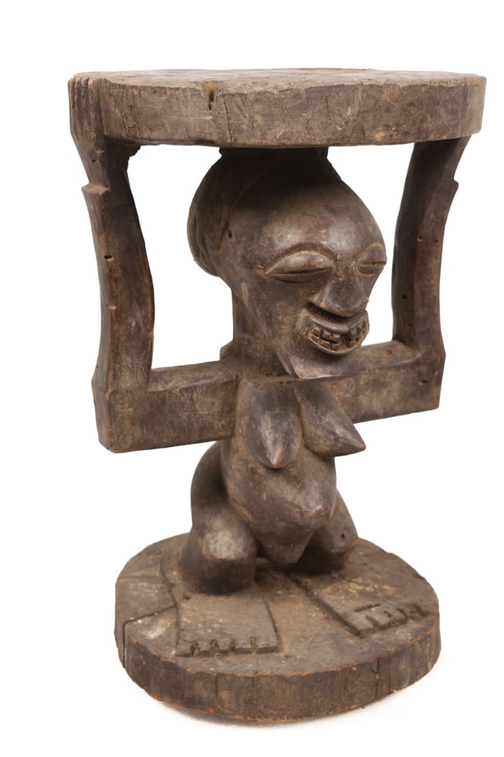 Stool – Wood – Songye – DR Congo - 3