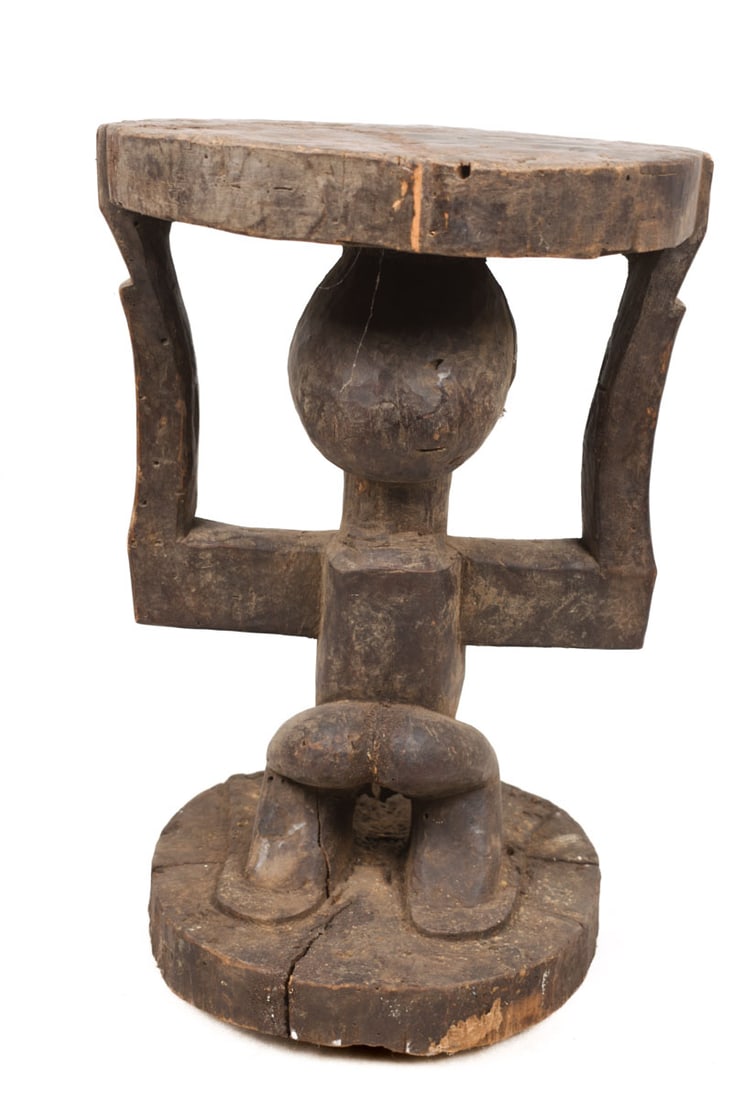 Stool – Wood – Songye – DR Congo - 5