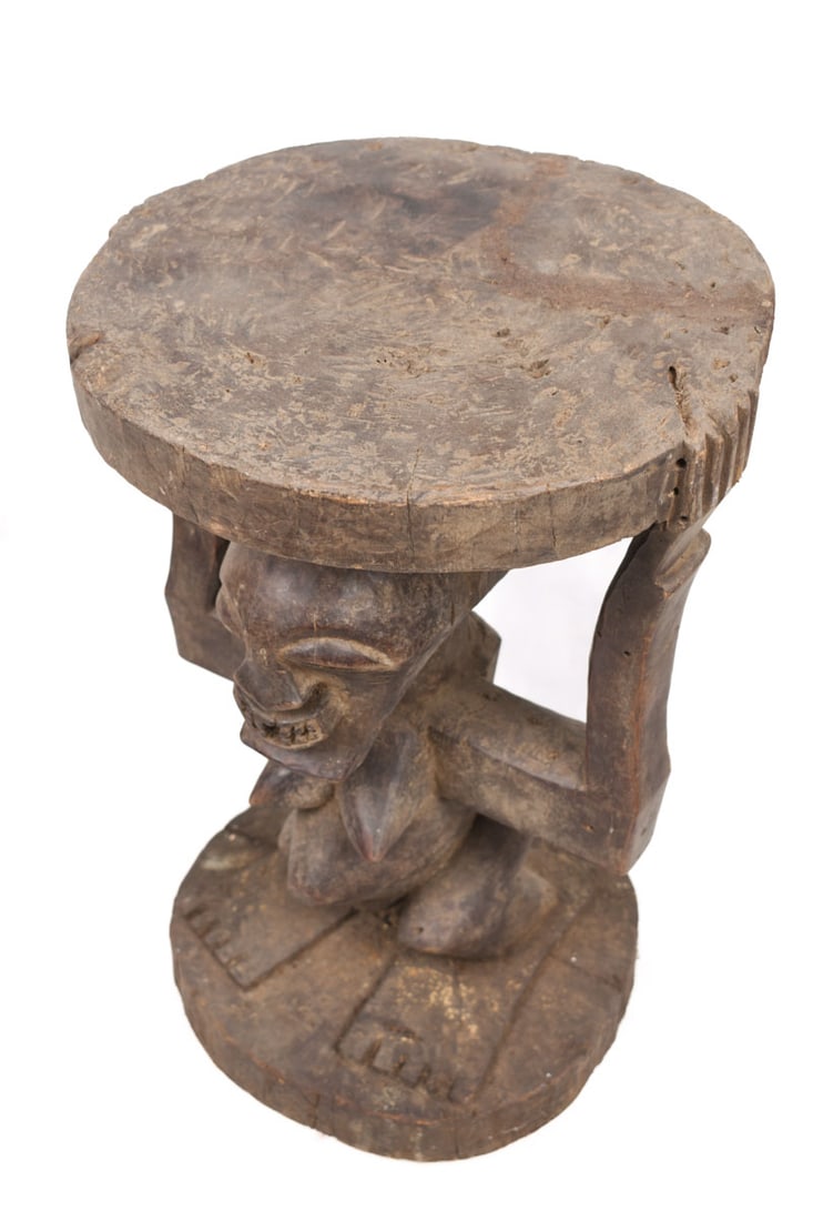 Stool – Wood – Songye – DR Congo - 7