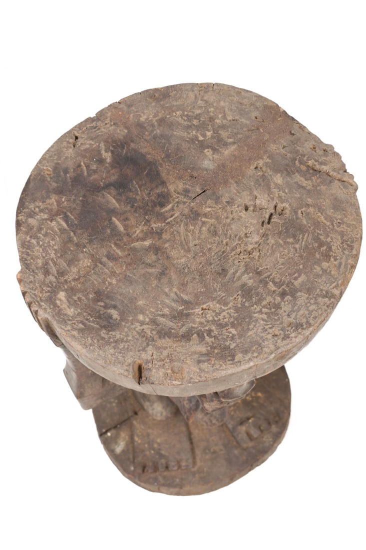Stool – Wood – Songye – DR Congo - 8