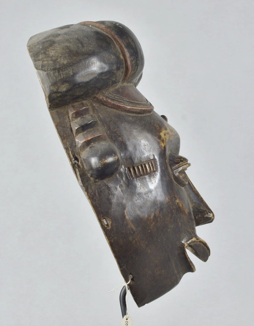 African Art Cameroon or Nigeria Large wooden Mask - 8