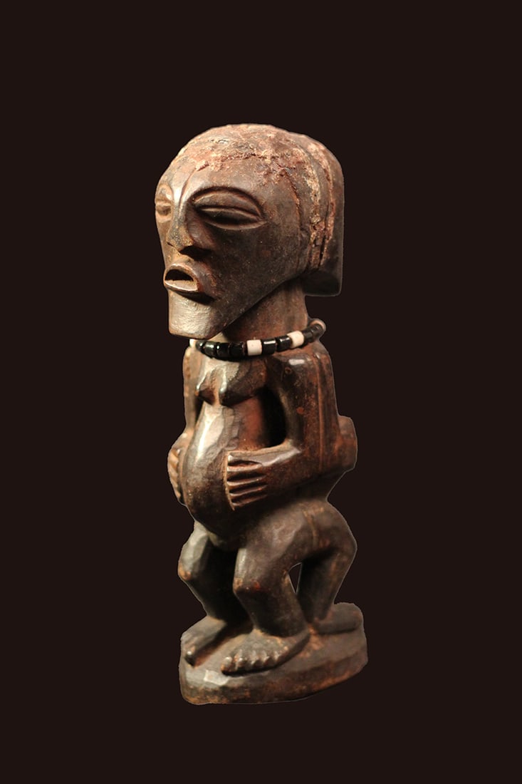 Power Figure – Wood, Beads – Songye – Congo - 2