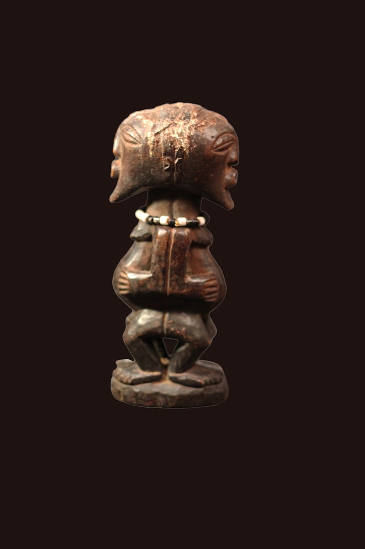 Power Figure – Wood, Beads – Songye – Congo - 3