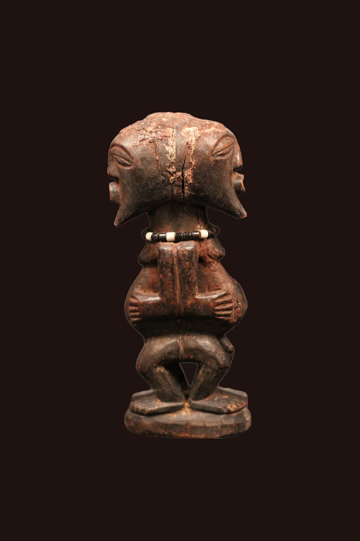 Power Figure – Wood, Beads – Songye – Congo - 4