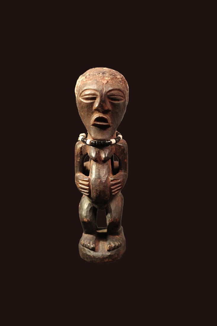 Power Figure – Wood, Beads – Songye – Congo - 5