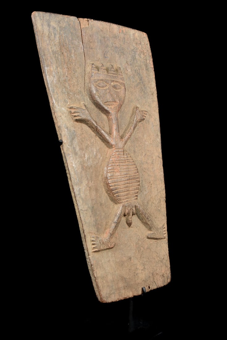 Panel – Wood – Yoruba – Nigeria – Schädler certificate - 2