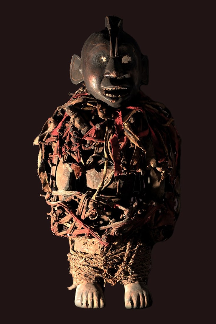 Nkisi Figure – Nail, Wood – Bakongo- Congo - 7