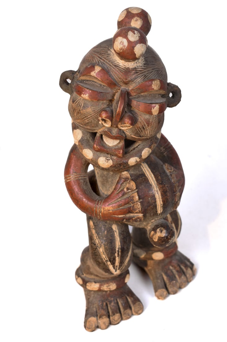 Figure, House God – Terracotta – Tikar – Cameroon - 6