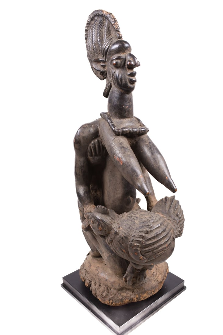 Maternity figure – Wood – Yoruba – Nigeria - 2