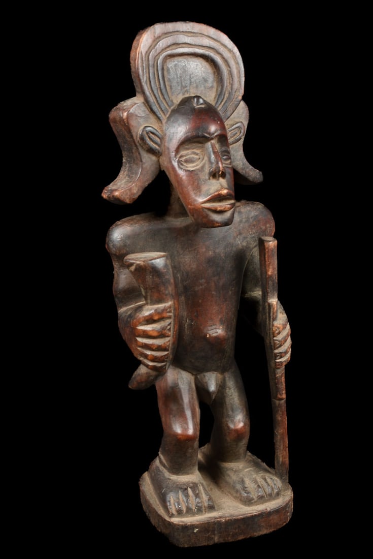 Tshibinda Figure – Wood – Chokwe – Congo - 4