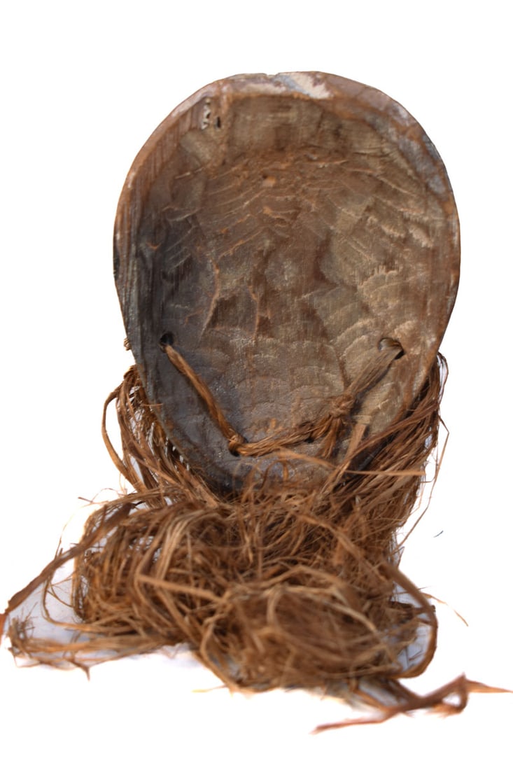 Mask – Wood, Raphia – Lega – Congo - 3