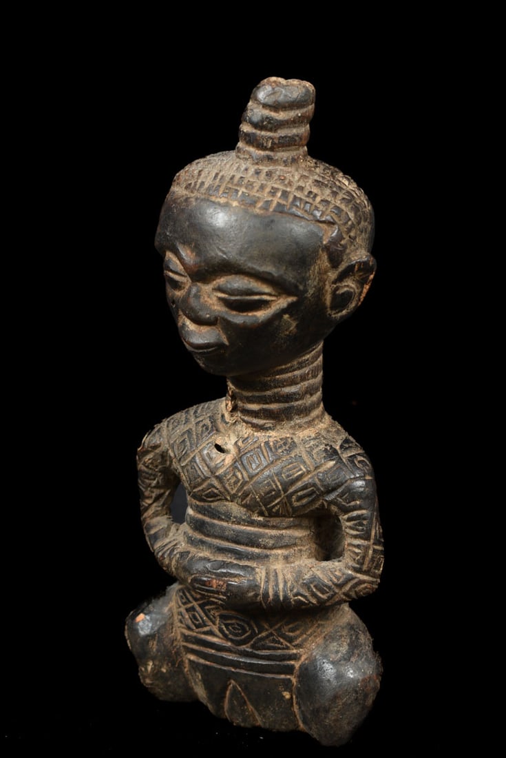 King ancestral figure – Wood – Ndengese – DR Congo - 2