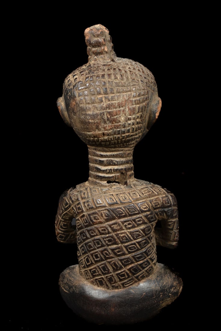 King ancestral figure – Wood – Ndengese – DR Congo - 6
