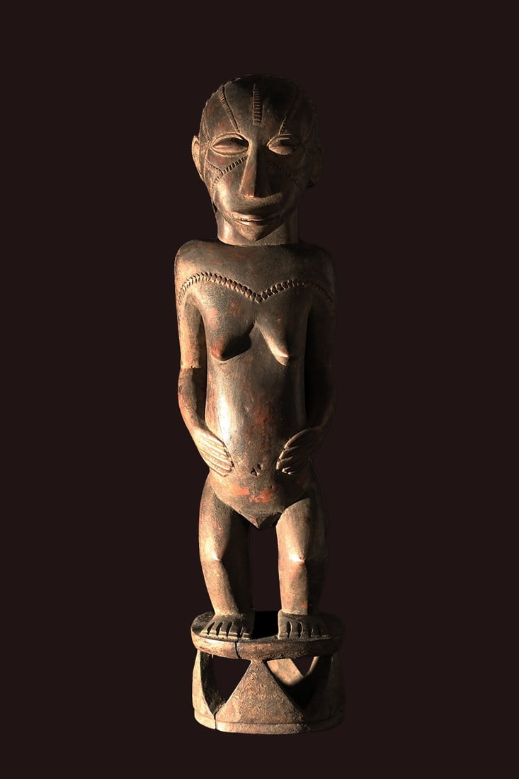 Ancestor Figure – Wood – Tabwa – Congo (1 of 5)