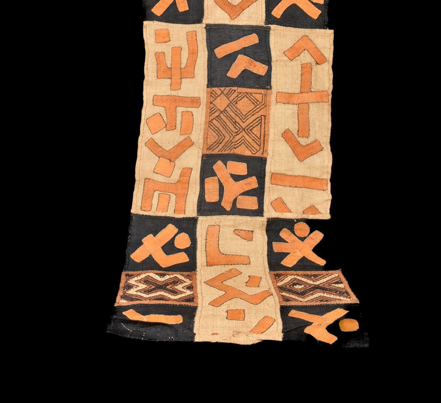 Textile – Cloth – Shoowa-Kuba – DR Congo 240 cm - 5