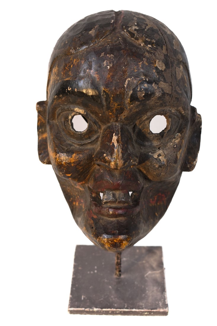 Tribal mask – Wood – Nepal - 2