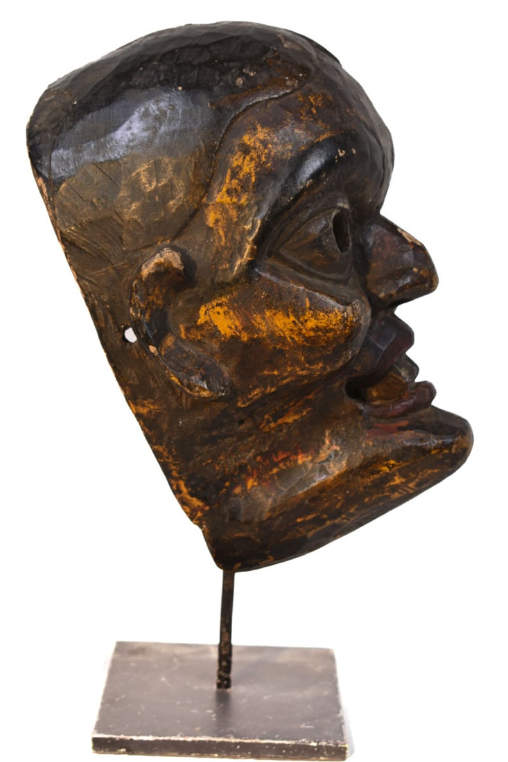 Tribal mask – Wood – Nepal - 3
