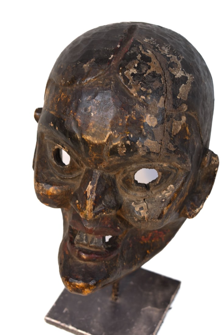 Tribal mask – Wood – Nepal - 5