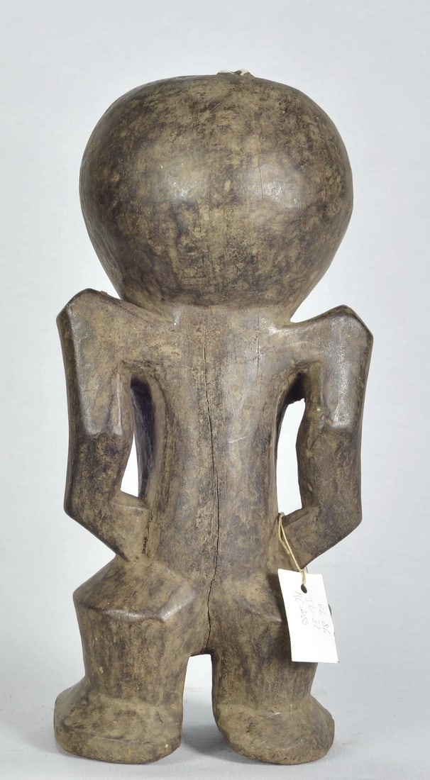 African Art Large anthropomorphic Figure Statue sculpture Congo drc Lega tribe - 5