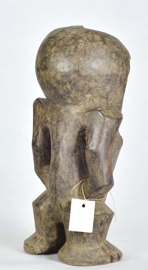 African Art Large anthropomorphic Figure Statue sculpture Congo drc Lega tribe - 6