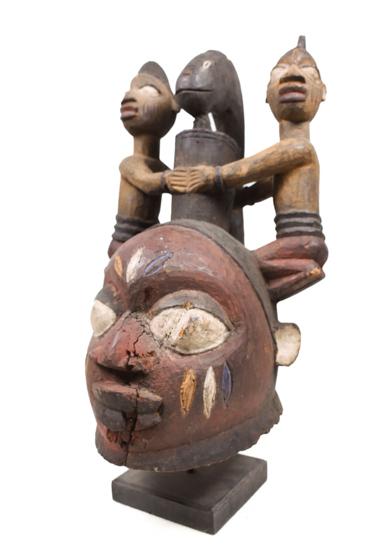 Gelede mask – Wood – Yoruba – Nigeria - 5
