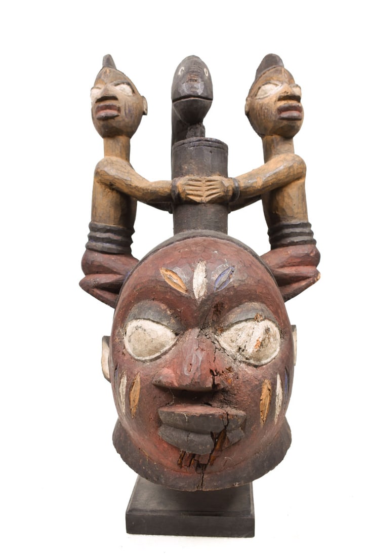 Gelede mask – Wood – Yoruba – Nigeria - 6