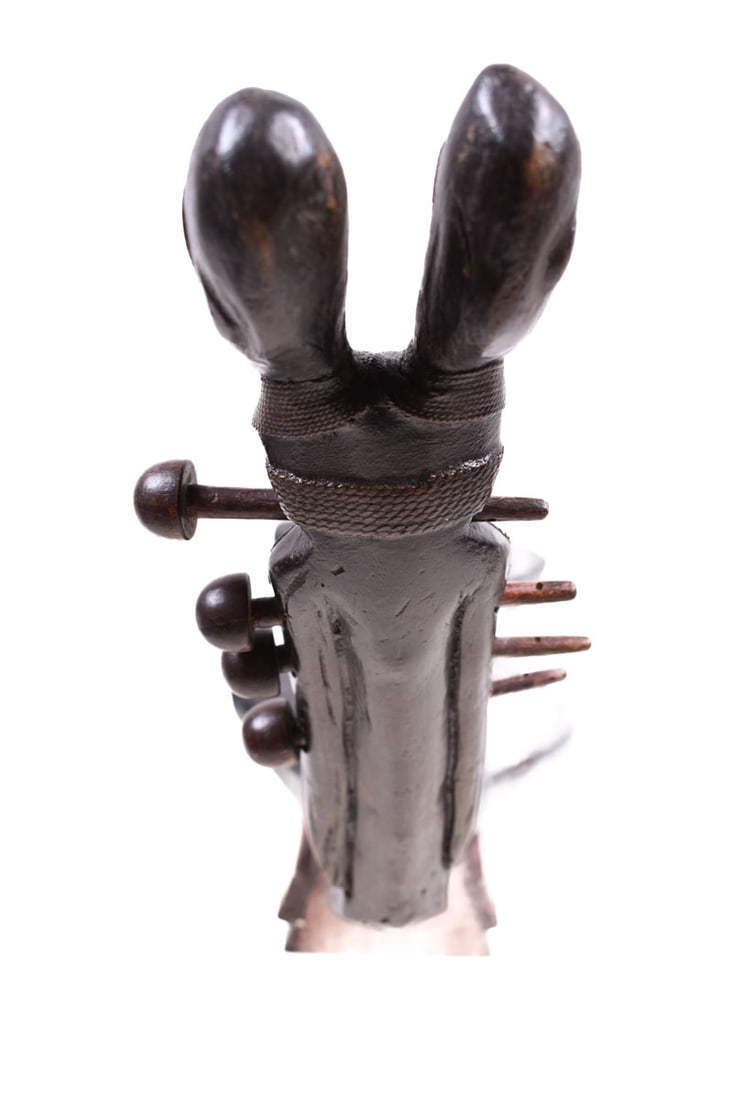 Harp – Wood, Copper – Mangebetu – DR Congo - 8