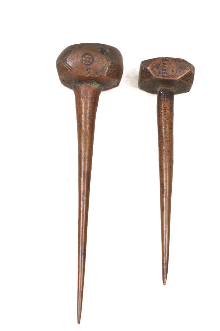 Currency / Hairpin – Bronze – Peul – Burkina Faso (1 of 6)