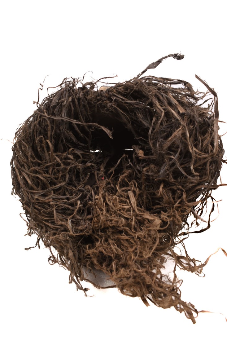 Mask – Wood, Raphia – Luba – DR Congo - 7