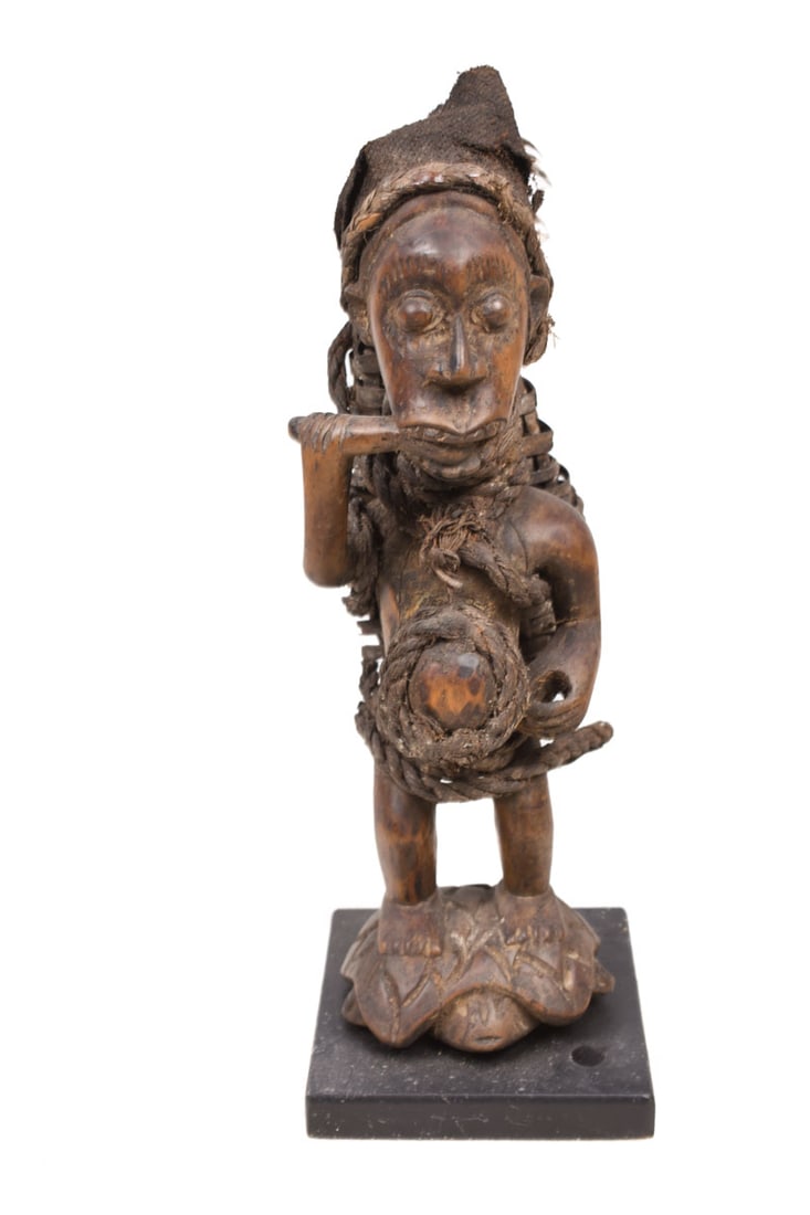 Figure – Wood, Feathers – Bakongo Vili – Congo - 2