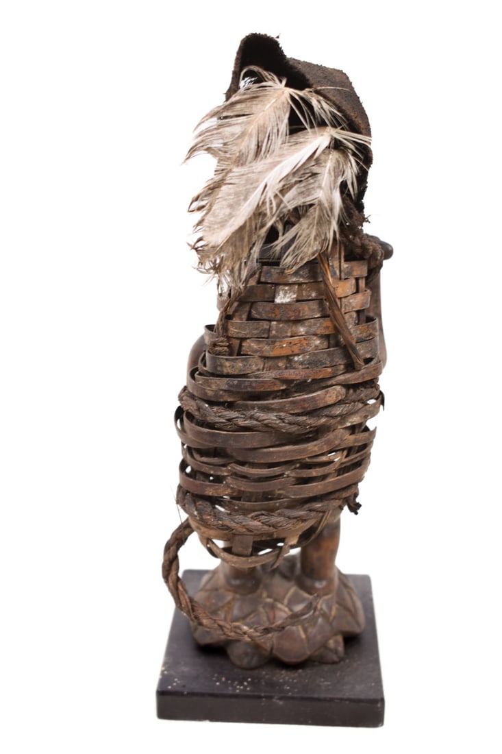 Figure – Wood, Feathers – Bakongo Vili – Congo - 5