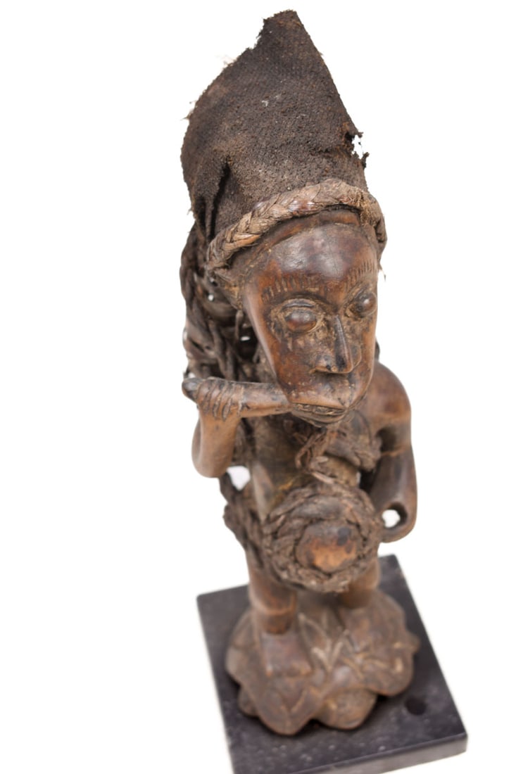 Figure – Wood, Feathers – Bakongo Vili – Congo - 7