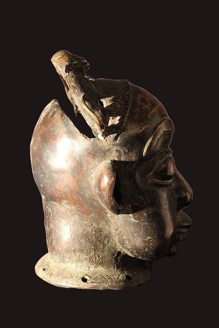 Mask – Bronze – Bamoun – Grassland of Cameroun - 3