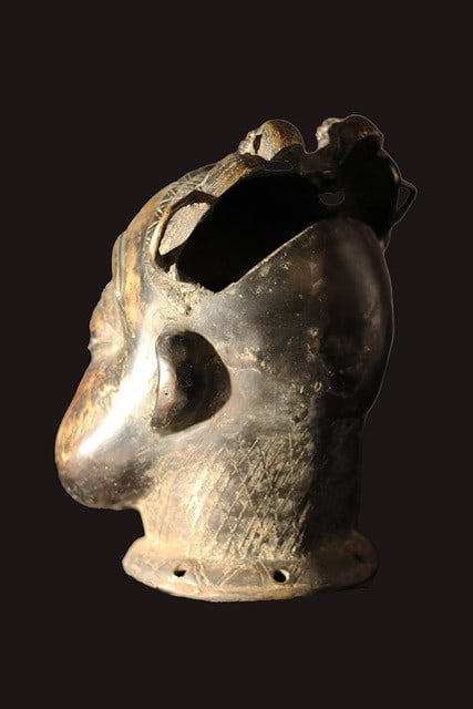 Mask – Bronze – Bamoun – Grassland of Cameroun - 4
