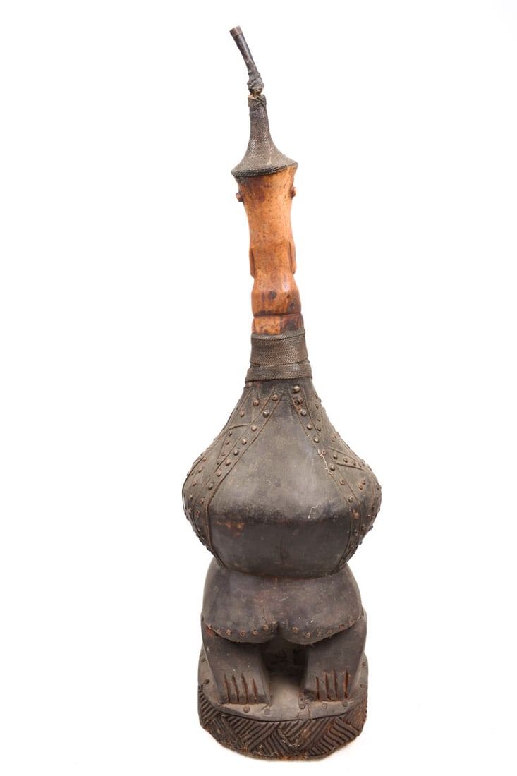 Ceremonial Pipe – Bone, Wood – Lega – DR Congo - 6