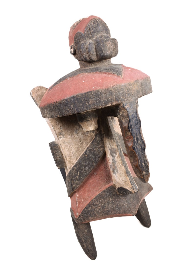 Elephant Mask – Wood – Ibo Izzi- Nigeria - 3