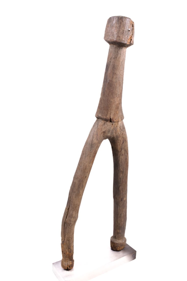 Ancestor Figure – Wood – Dagari- Burkina Faso – Schädler certificate - 3