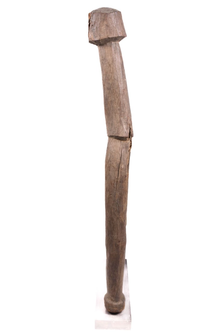 Ancestor Figure – Wood – Dagari- Burkina Faso – Schädler certificate - 6